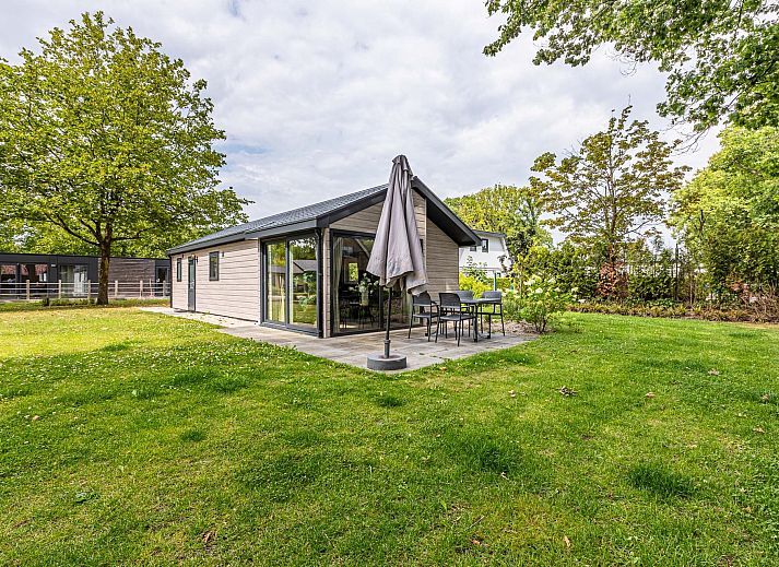 Chalet in Kaatsheuvel, Ferienhaus mit Terrasse und Garten in Hart van Brabant, Nordbrabant.