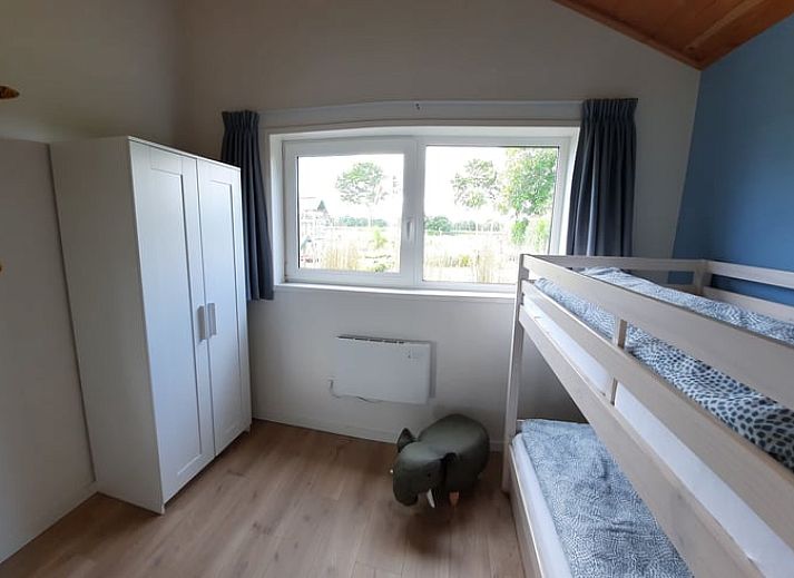 Veranda van Vakantiehuis in Kaatsheuvel bij zonsondergang, Hart van Brabant, Noord Brabant.