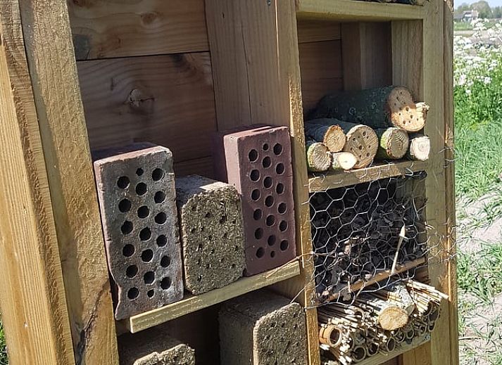 Ruime tuin bij Vakantiehuis in Kaatsheuvel, ideaal voor ontspanning in Hart van Brabant, Noord Brabant.