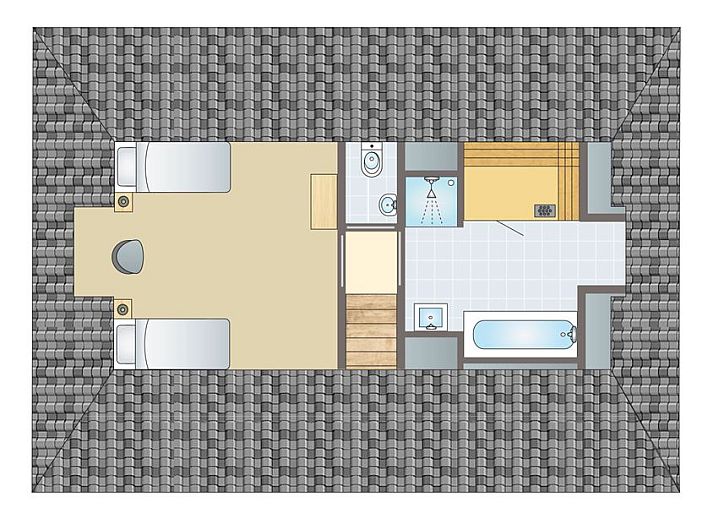 Guest house 422520 - Bungalow Hart van Brabant - Kaatsheuvel | 4-persoons vakantiehuis | 4L