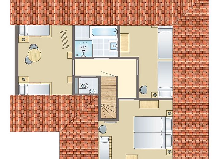 Ruime keuken en eetruimte in Kaatsheuvel | 8-persoons kindervakantiehuis | 8CK, ideaal voor gezinnen in Hart van Brabant, Noord Brabant.