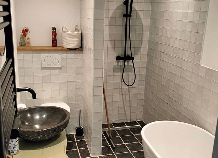 Welcome sign in Cottage in Kaatsheuvel, charming vacation home in North Brabant.