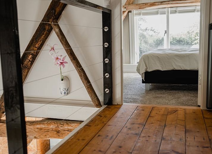 Geniessen Sie die Terrasse des Ferienhauses in Leende, gelegen im Herzen von Brabant, Nordbrabant, mit herrlichem Blick auf die Natur.