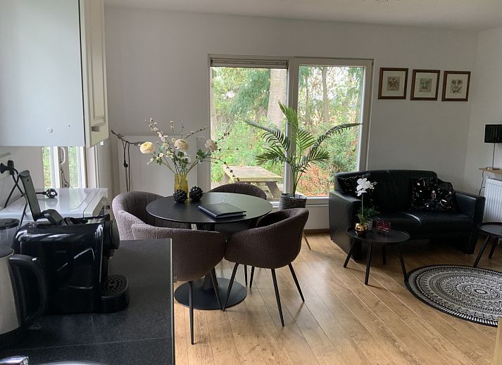 Gezellige slaapkamer met stapelbed in NB085 vakantiewoning, Vinkel, Noord Brabant.