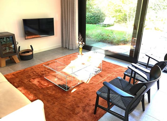 Huisje in Helvoirt vakantiehuis omgeven door groene natuur in Hart van Brabant, Noord Brabant.