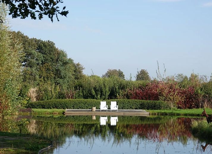 Binnenruimte van Huisje in Helvoirt met moderne inrichting in Hart van Brabant, Noord Brabant.