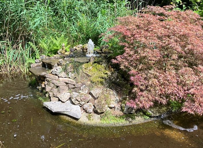 Ontspan in de hot tub bij Vakantiehuis in Nuenen, een knusse chalet in Hart van Brabant, Noord Brabant.