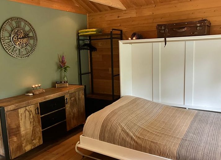Geniet van de unieke sauna bij Vakantiehuis in Nuenen, een charmante chalet in Hart van Brabant, Noord Brabant.