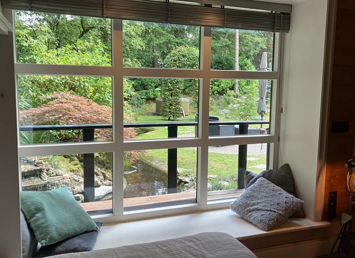 Geniet van de unieke sauna bij Vakantiehuis in Nuenen, een charmante chalet in Hart van Brabant, Noord Brabant.