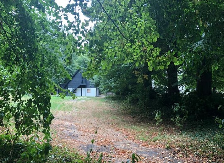 Charmant exterieur van Huisje in Loon op Zand, vakantieaccommodatie in Noord Brabant.
