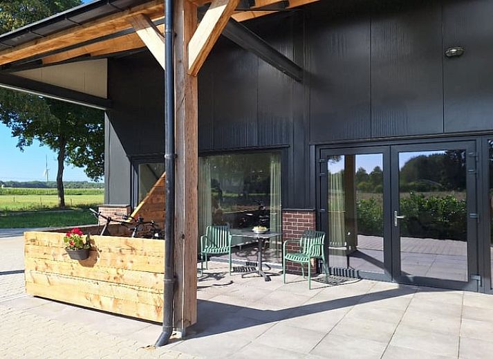 Ferienhaus in De Moer mit gemuetlicher Veranda, Hart van Brabant, Nordbrabant.