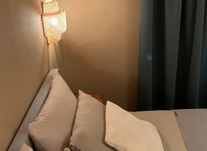 Comfortable sofa in Holiday cottage in Boxtel, Lennisheuvel, Heart of Brabant, North Brabant, ideal for relaxation.