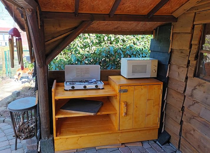 Vakantiehuisje in Best met gezellige veranda, ideaal voor ontspanning in Hart van Brabant, Noord Brabant.