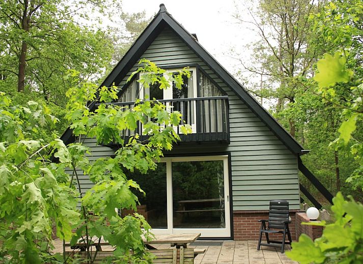 Enjoy peace and quiet at Bosrand B 6, a charming bungalow in Herpen, North Brabant, surrounded by green nature and an inviting terrace.