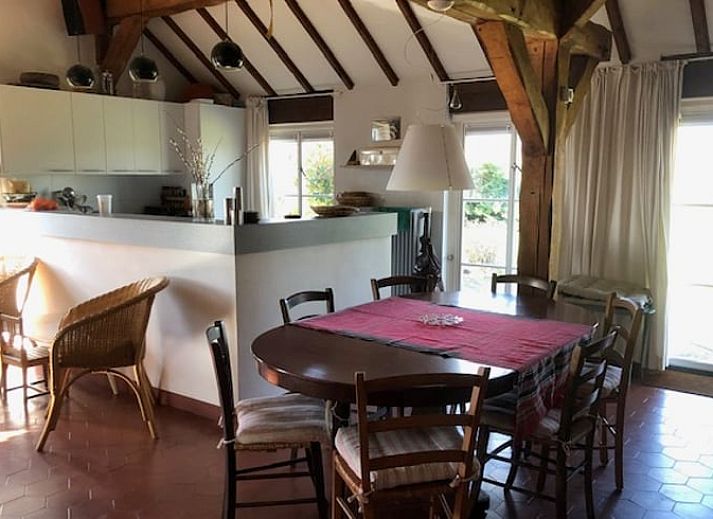 Bluehender Garten am Ferienhaus in Mill, Nordost-Brabant, mit farbenfroher Flora.