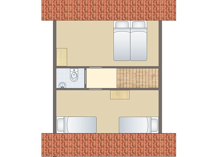 Verblijf 430521 - Bungalow Noordoost Brabant - De Vers | 6-persoons bungalow | 6C4