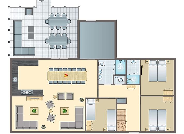 Unterkunft 430523 - Bungalow Noordoost Brabant - De Vers | 16-persoons bungalow | 16C