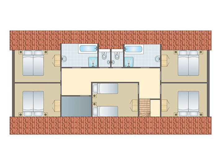 Unterkunft 430523 - Bungalow Noordoost Brabant - De Vers | 16-persoons bungalow | 16C