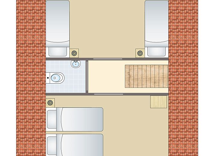 Unterkunft 430527 - Bungalow Noordoost Brabant - De Vers | 4-persoons landhuis | 4L