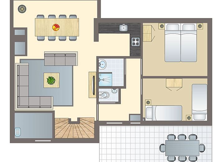 Unterkunft 430532 - Bungalow Noordoost Brabant - De Vers | 8-persoons bungalow | 8C3