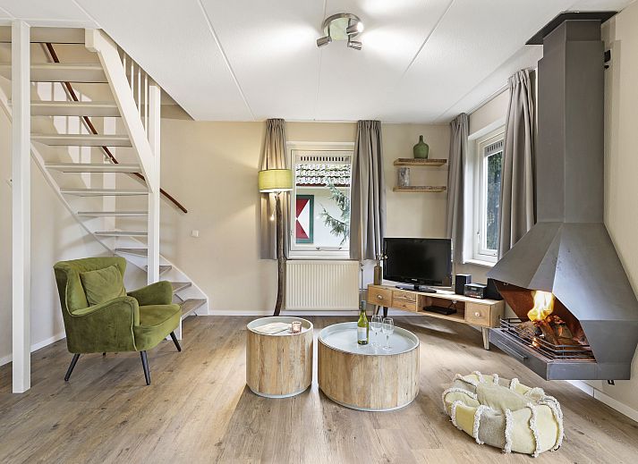 De Vers 4-persoons landhuis in Overloon, Noord Brabant met terras en tuinmeubilair.