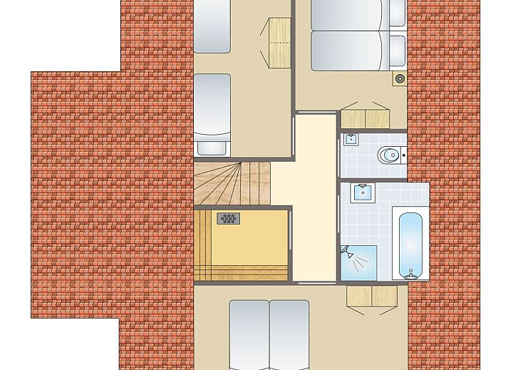 Unterkunft 430544 - Bungalow Noordoost Brabant - De Vers | 8-persoons bungalow | 8L