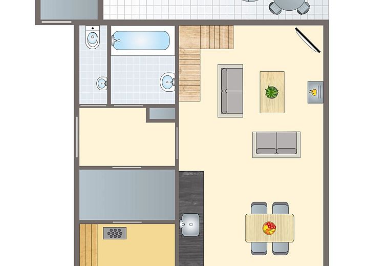 Unterkunft 430545 - Bungalow Noordoost Brabant - De Vers | 4-persoons landhuis | 4B