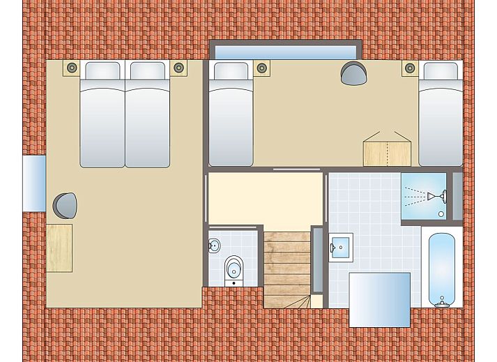 Unterkunft 430548 - Bungalow Noordoost Brabant - De Vers | 4-persoons bungalow | 4C3