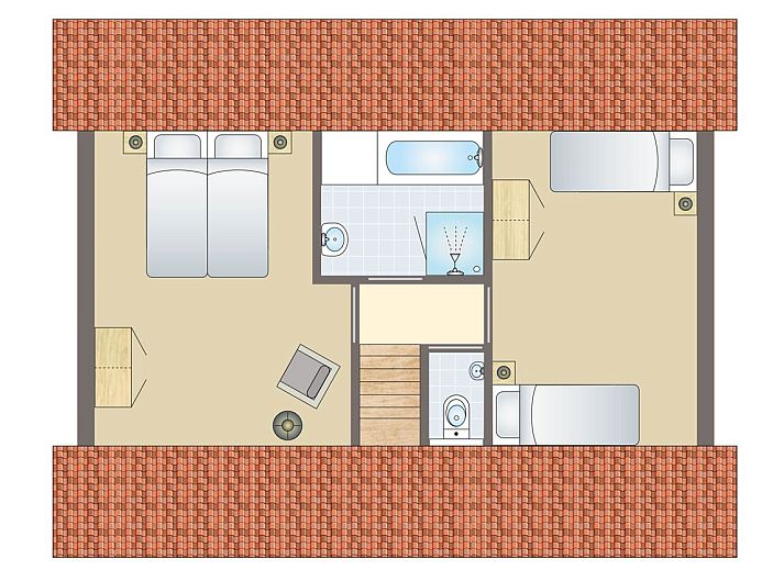 Unterkunft 430549 - Bungalow Noordoost Brabant - De Vers | 6-persoons bungalow | 6C1