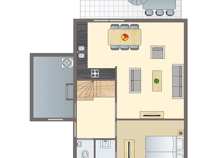 Unterkunft 430551 - Bungalow Noordoost Brabant - De Vers | 6-persoons bungalow | 6L