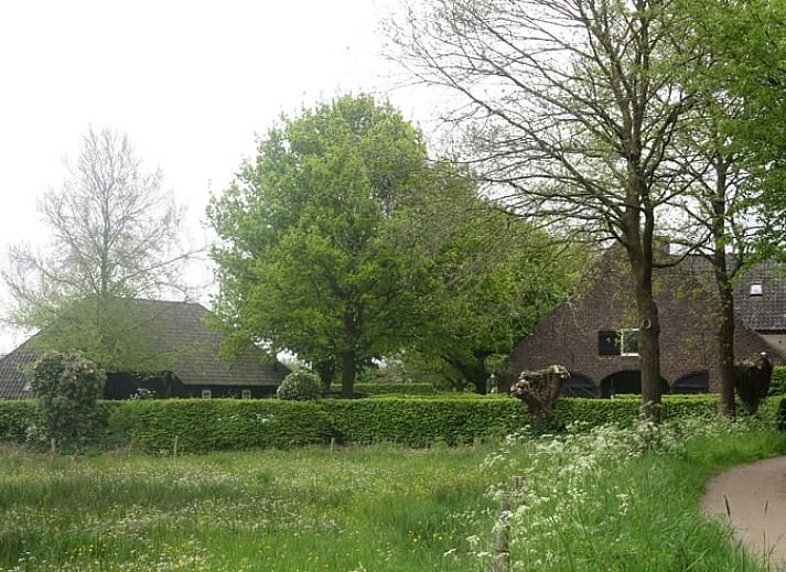 Vakantiehuis in Oeffelt, Noordoost Brabant, omgeven door weelderige natuur en rustieke charme.