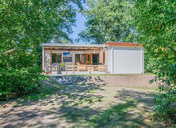 Stylish interior of White Bungalow in Uden, Northeast Brabant, North Brabant.