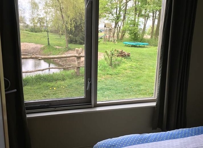 Picnic spot at pond of Cottage in Escharen, vacation home in North Brabant.