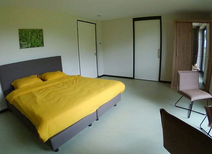 Vakantiehuis in Erp, Noord Brabant, buitenaanzicht met groene omgeving.