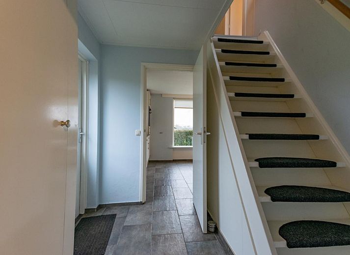 Modern living room of Alpacafarm Vorstenbosch vacation home in Vorstenbosch, North Brabant with lots of light.