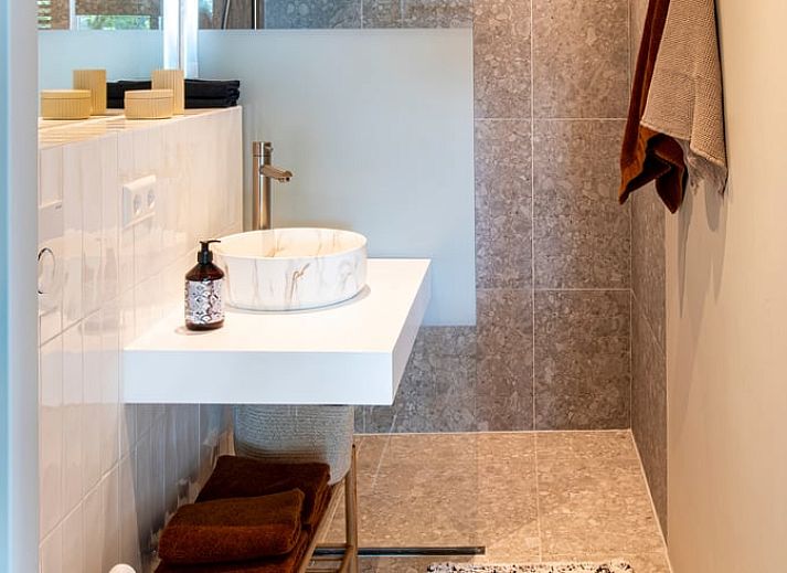 Stylish interior of Holiday home in Sint Agatha, North Brabant with modern interior.