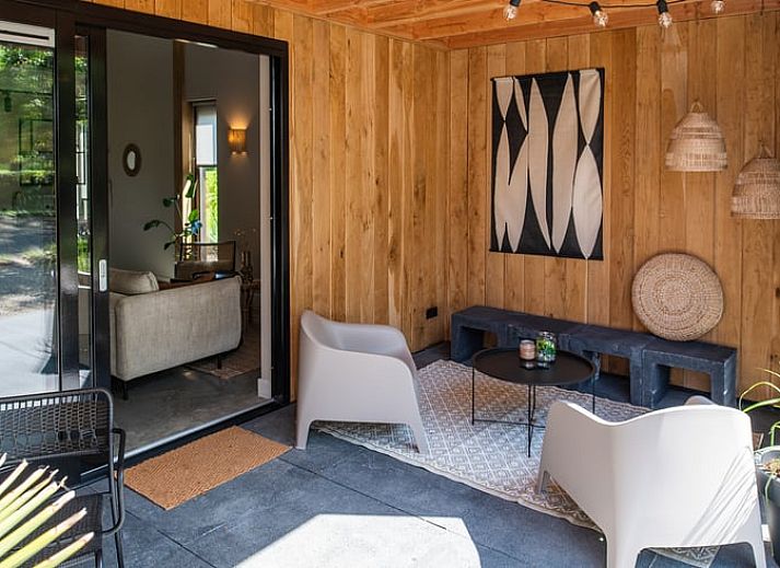 Stylish interior of Holiday home in Sint Agatha, North Brabant with modern interior.