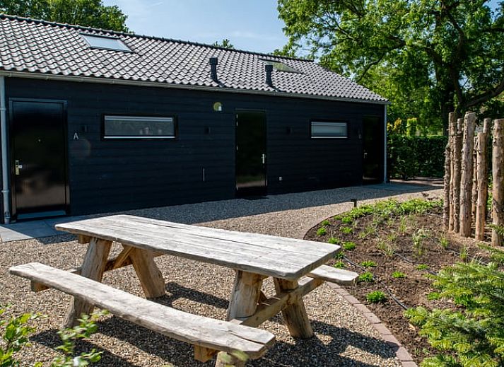 Stylish interior of Holiday home in Sint Agatha, North Brabant with modern interior.