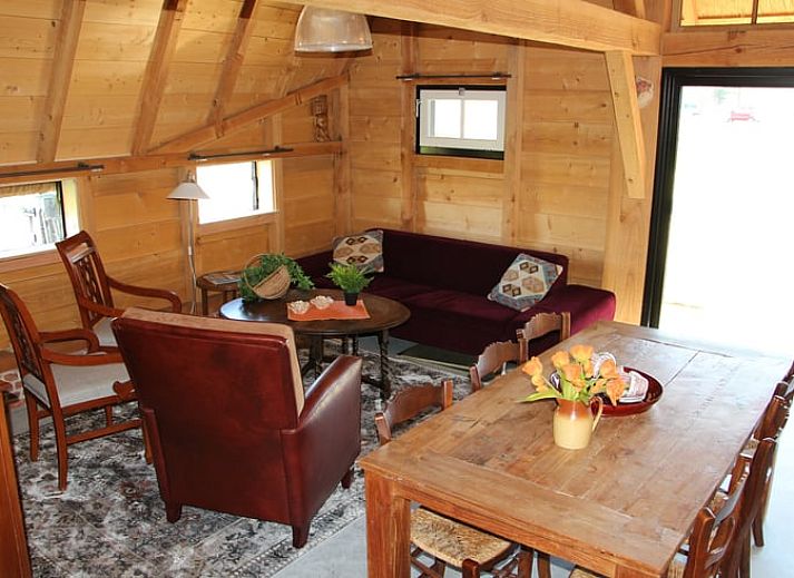 Ingang van het vakantiehuisje in Breda met landelijke sfeer, West Brabant, Noord Brabant.