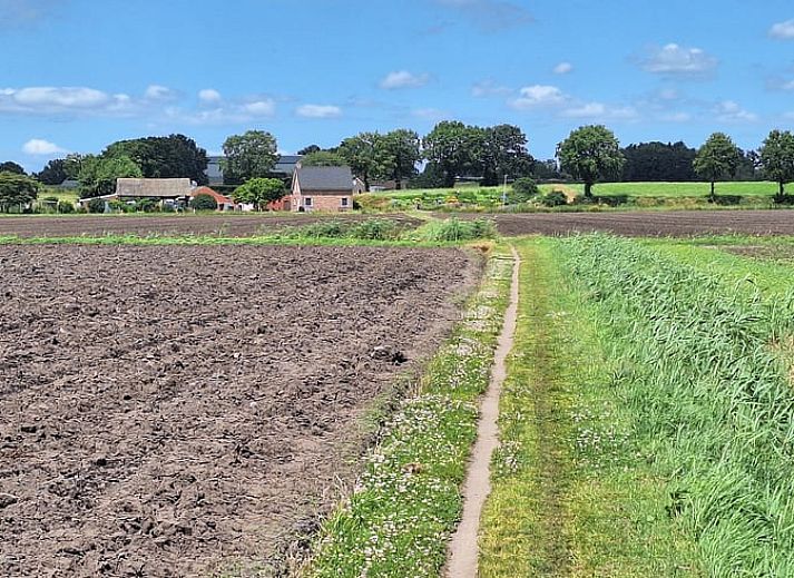 Comfortabele slaapkamer in Vakantiehuisje in Ossendrecht, West Brabant.