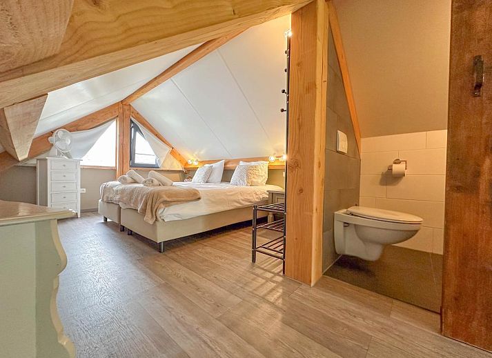 Stylish kitchen in Villa Bianco vacation home, Alphen, North Brabant.