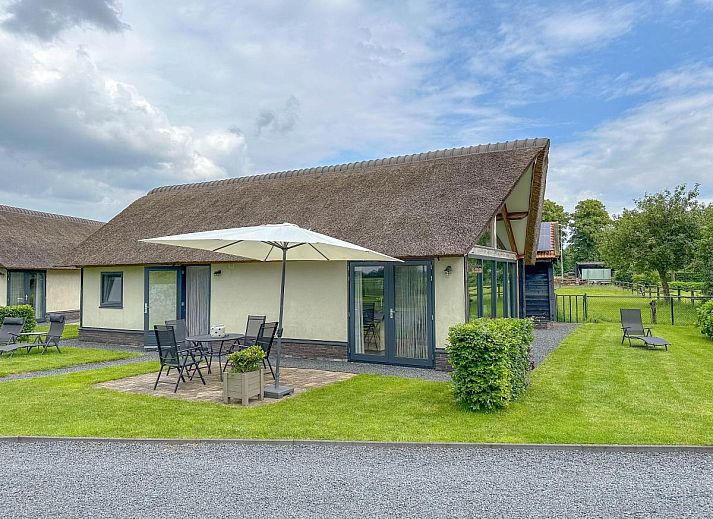 Stylish kitchen in Villa Bianco vacation home, Alphen, North Brabant.