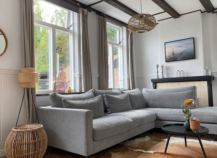 Attraktives Schlafzimmer in einem Ferienhaus in Hoogerheide, Westbrabant.