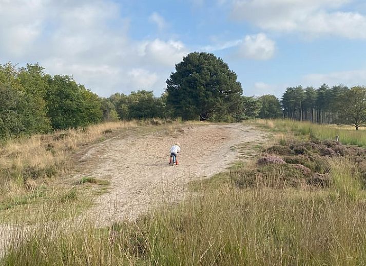 Stilvolle Sitzecke im Ferienhaus in Hoogerheide, Nordbrabant.