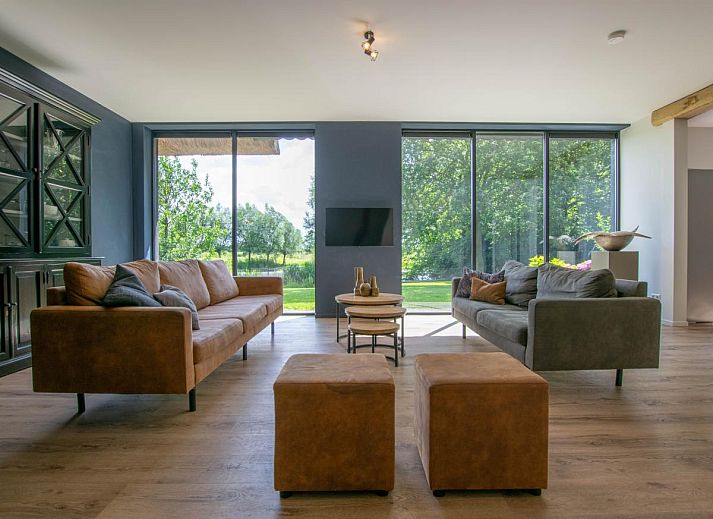 Ferienhaus De Karkooi in Rijsbergen mit Reetdach und grossem Garten in Westbrabant.