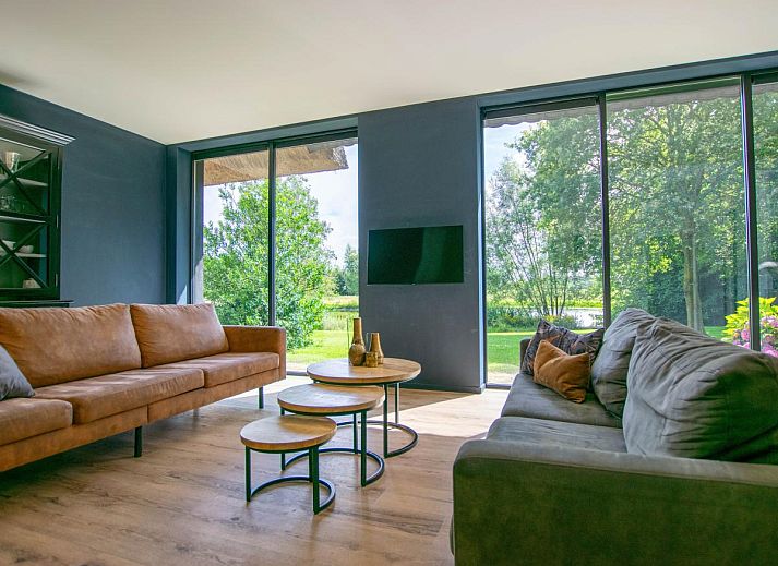 Ferienhaus De Karkooi in Rijsbergen mit Reetdach und grossem Garten in Westbrabant.