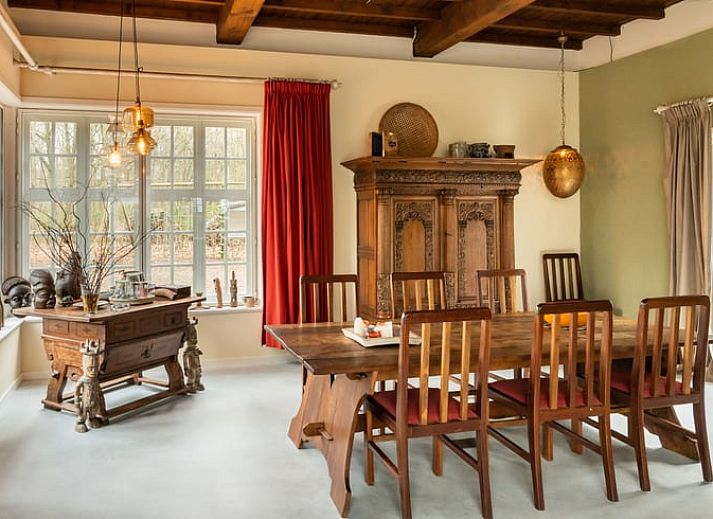 Charmante gevel van Huisje in Putte, vakantiehuis in West Brabant, Noord Brabant.