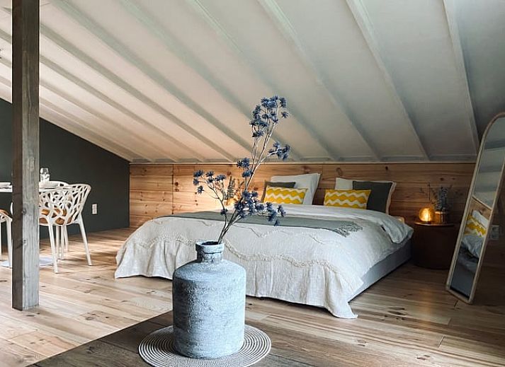 Chardonnay sign in the vineyard surroundings of Holiday home in Fijnaart, West Brabant.