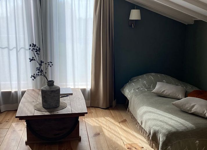 Chardonnay sign in the vineyard surroundings of Holiday home in Fijnaart, West Brabant.