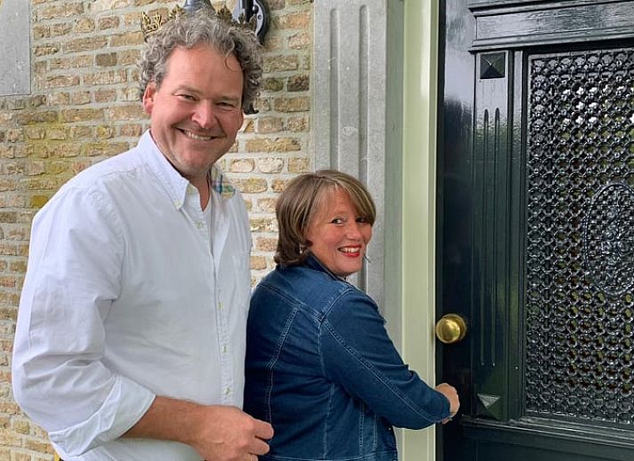 Vakantiehuisje in Moerstraten, gelegen in het groene West Brabant, Noord Brabant, met charmante bakstenen gevel en rustige tuin.